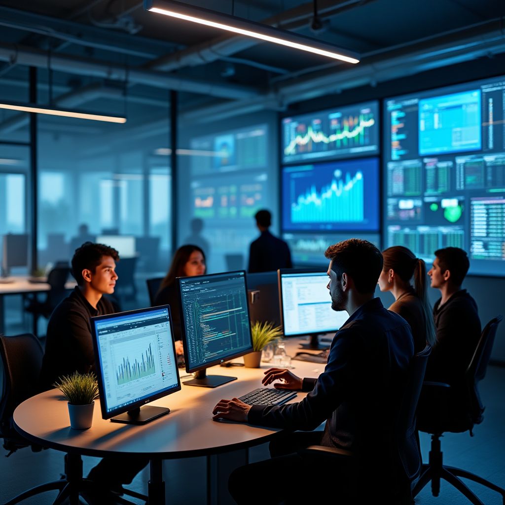 Equipo de FinTech Argentina en su oficina principal de Buenos Aires